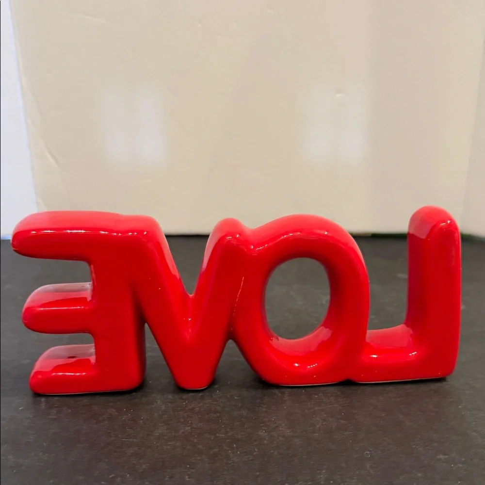 LOVE Sign Figurine table decor Valentines Day decor - Picture 3 of 8